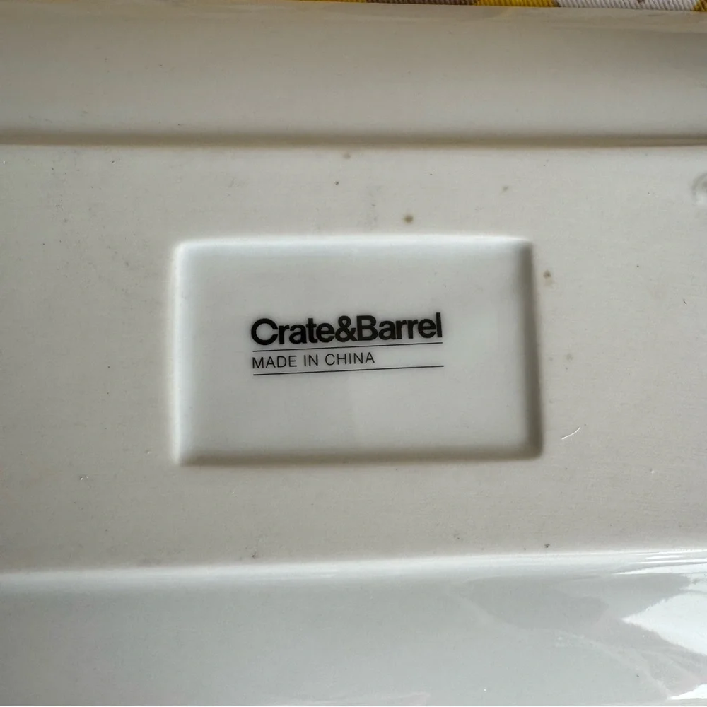 Crate & Barrel A Beer Please sampler plate